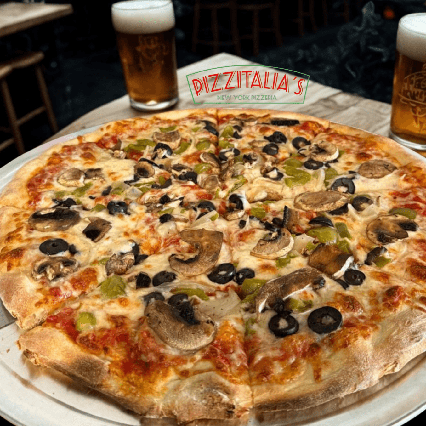 16" Veggie Lovers Pizza.