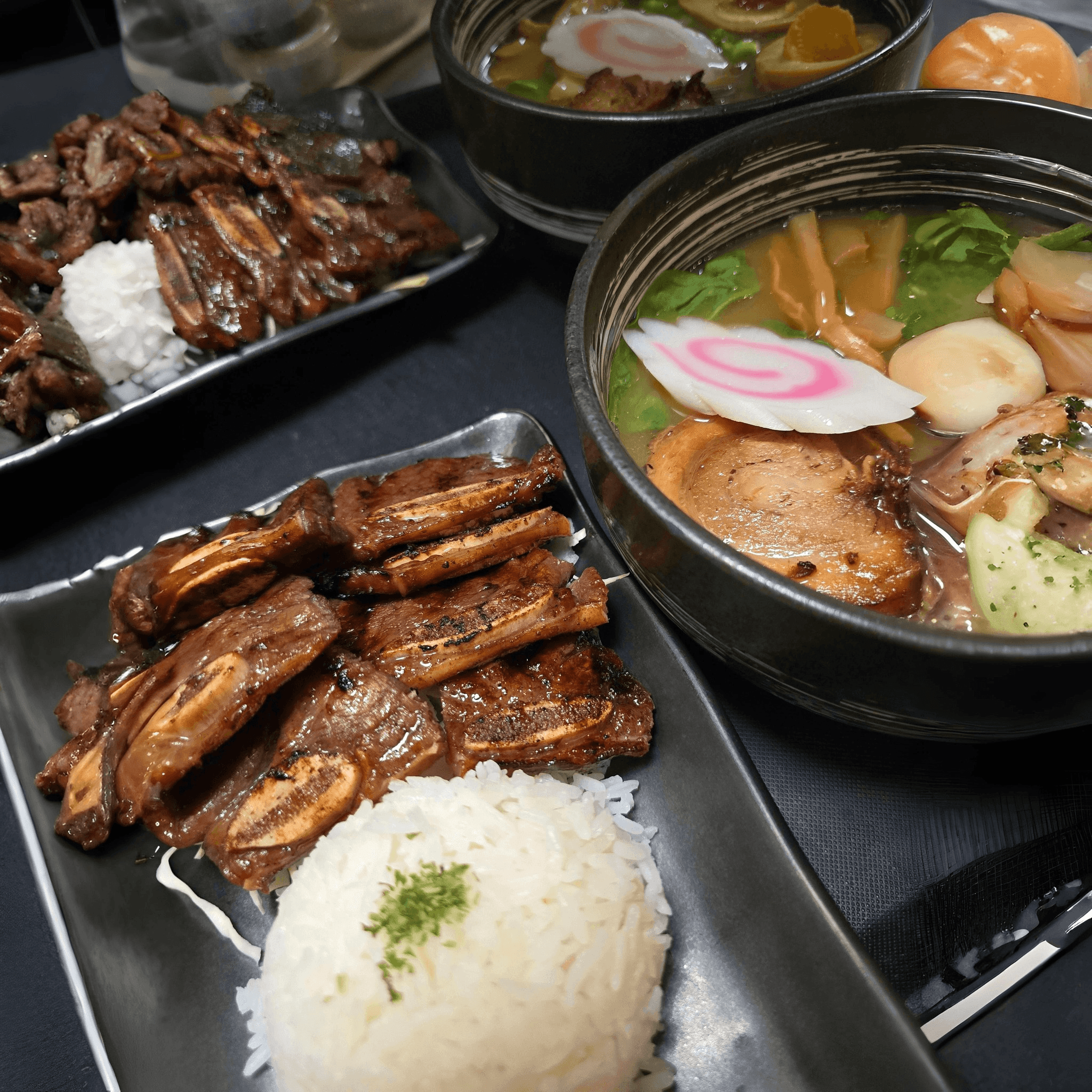 Mini Combo with BBQ Short Rib.