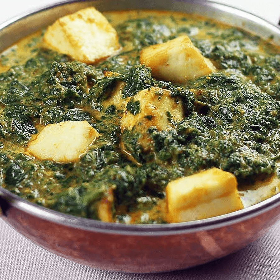 Sag Paneer.