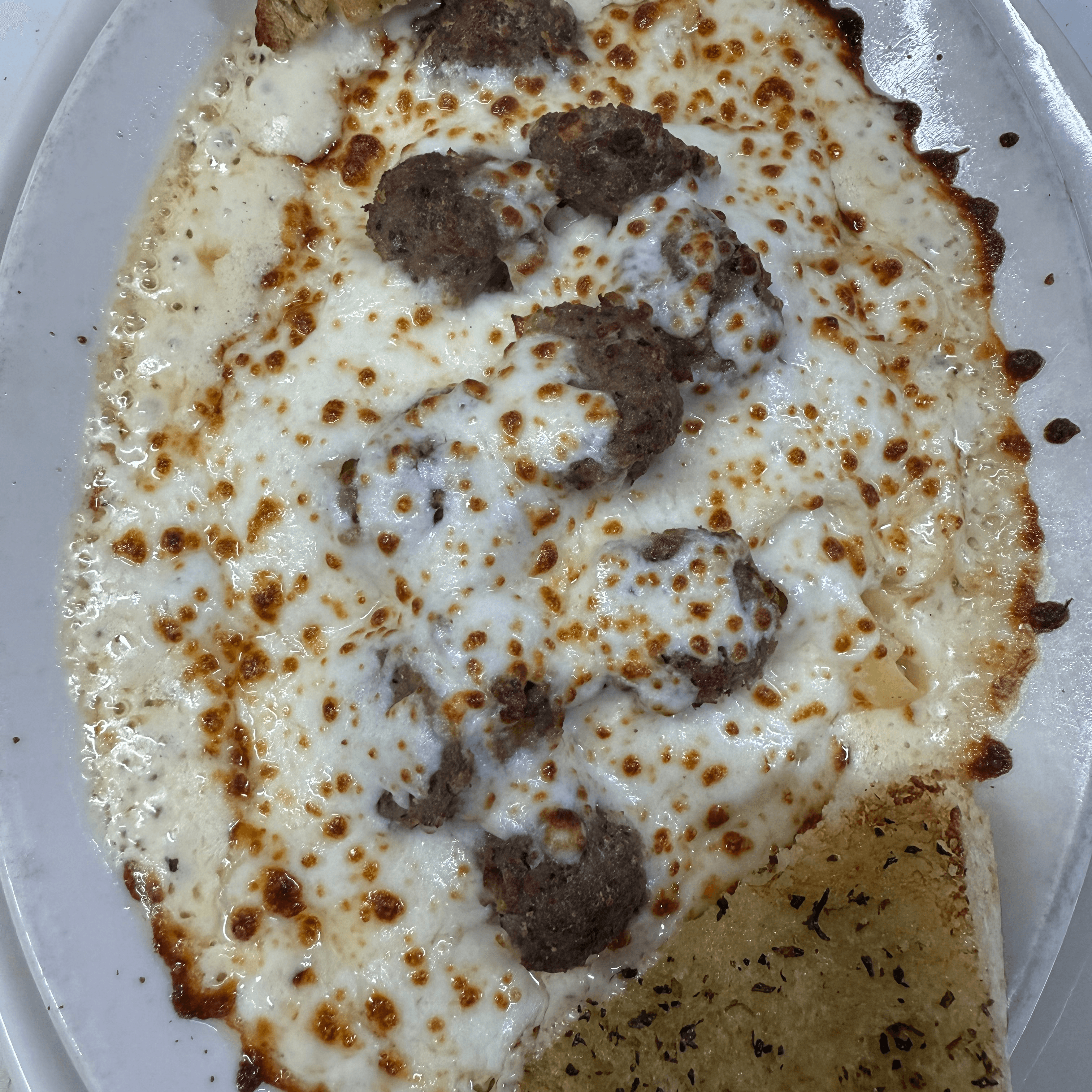 Baked Formaggi Fettuccine.