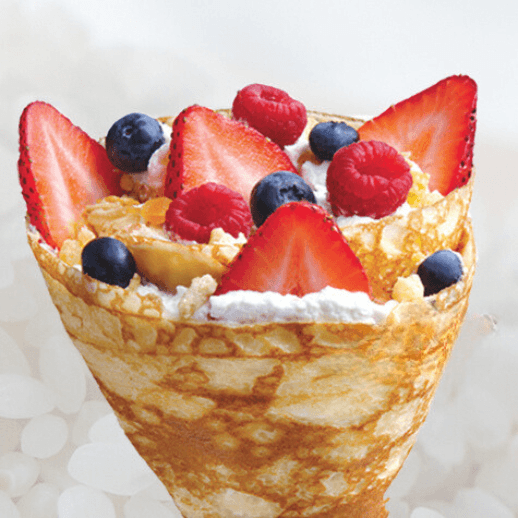 Very Berry Crepe.