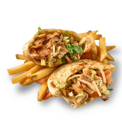   Chicken Souvlaki Pita Pocket.