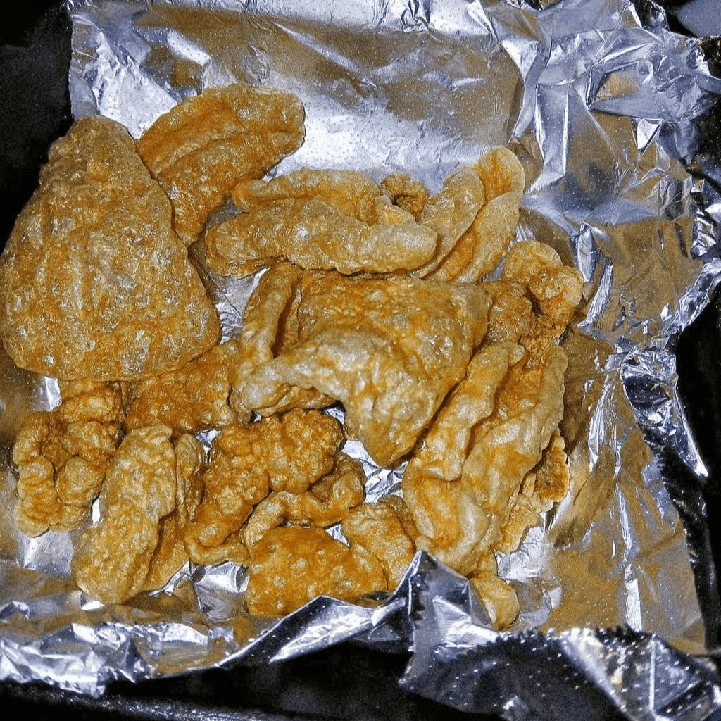Crispy Pork Rinds.