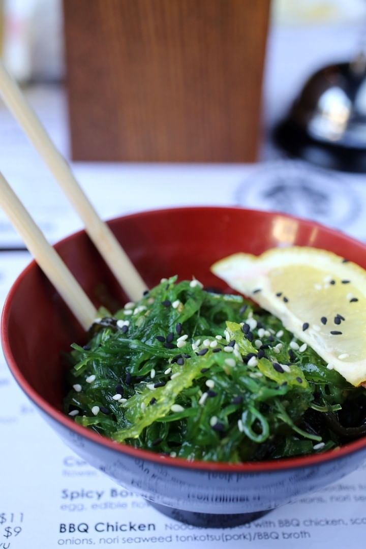 Seaweed Salad.
