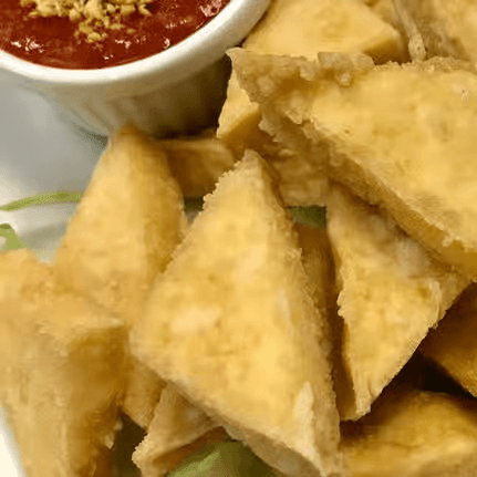 Fried Tofu / เต้าหู้ทอด.