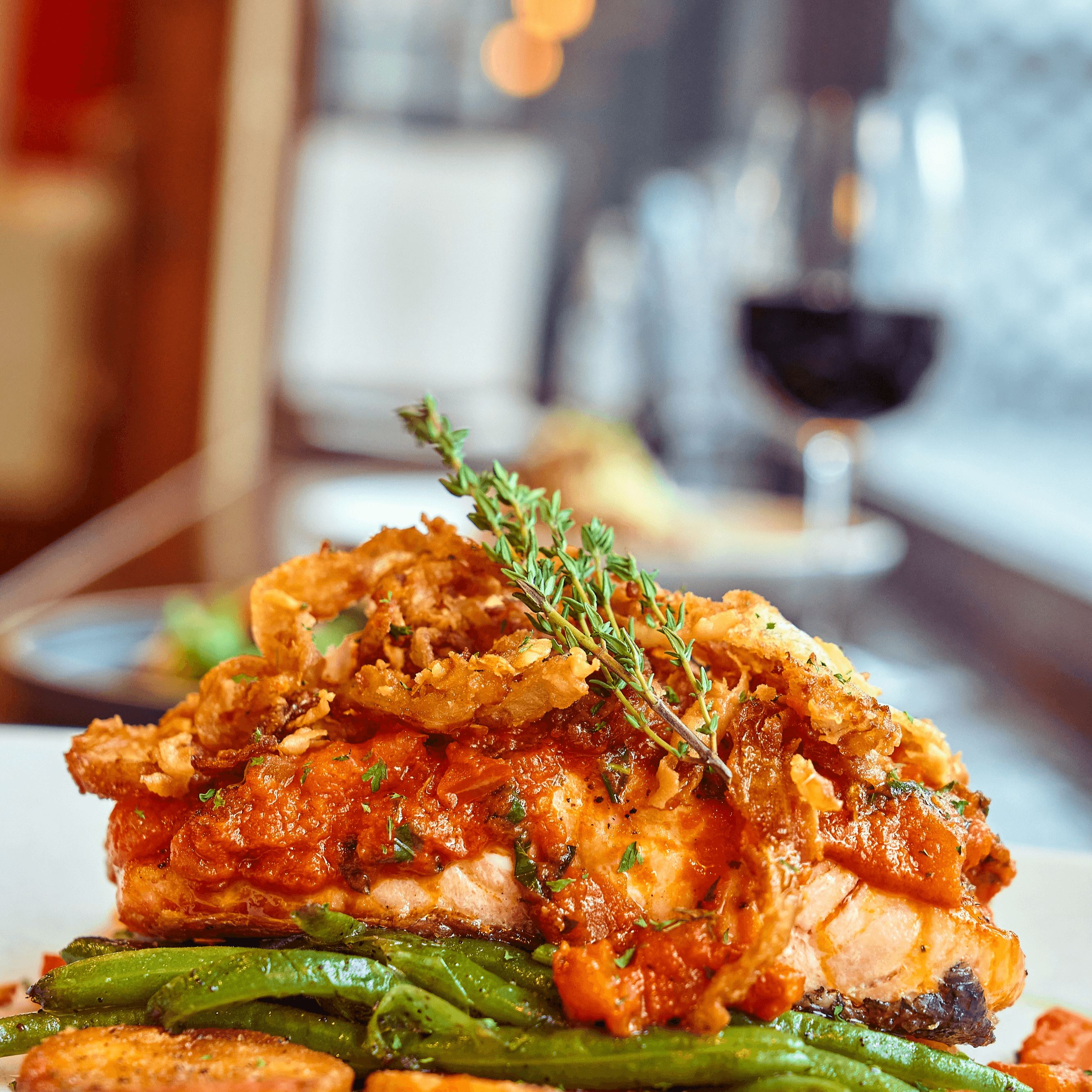Salmone al Pomodoro.
