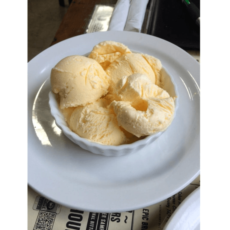 Vanilla Ice Cream Cup.