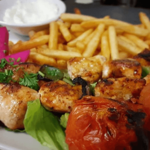 Shish Tawook Entree.