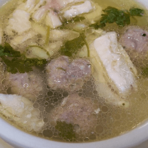 Italian Wedding Soup.