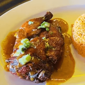 Cơm Gà Hoàng Gia - Imperial Medallion Chicken.