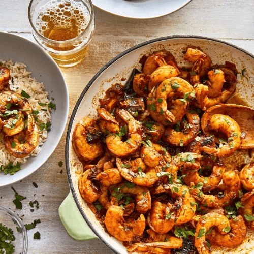 Shrimp and Fish Curry.