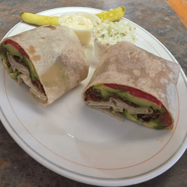 Chicken Avocado Wrap.