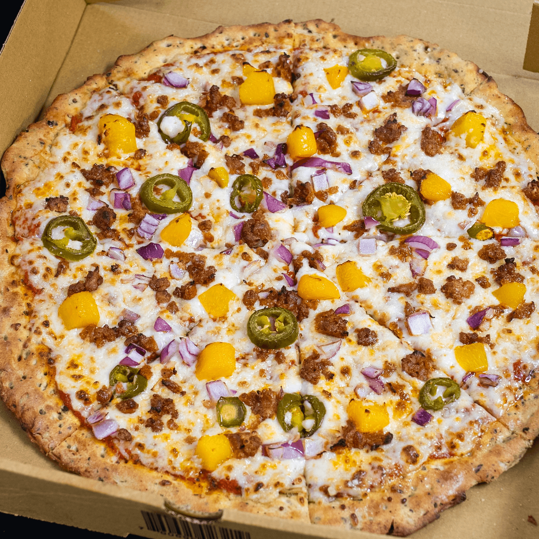 Georgia Peach Pizza.