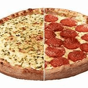 1/2 & 1/2 Specialty Pizzas.