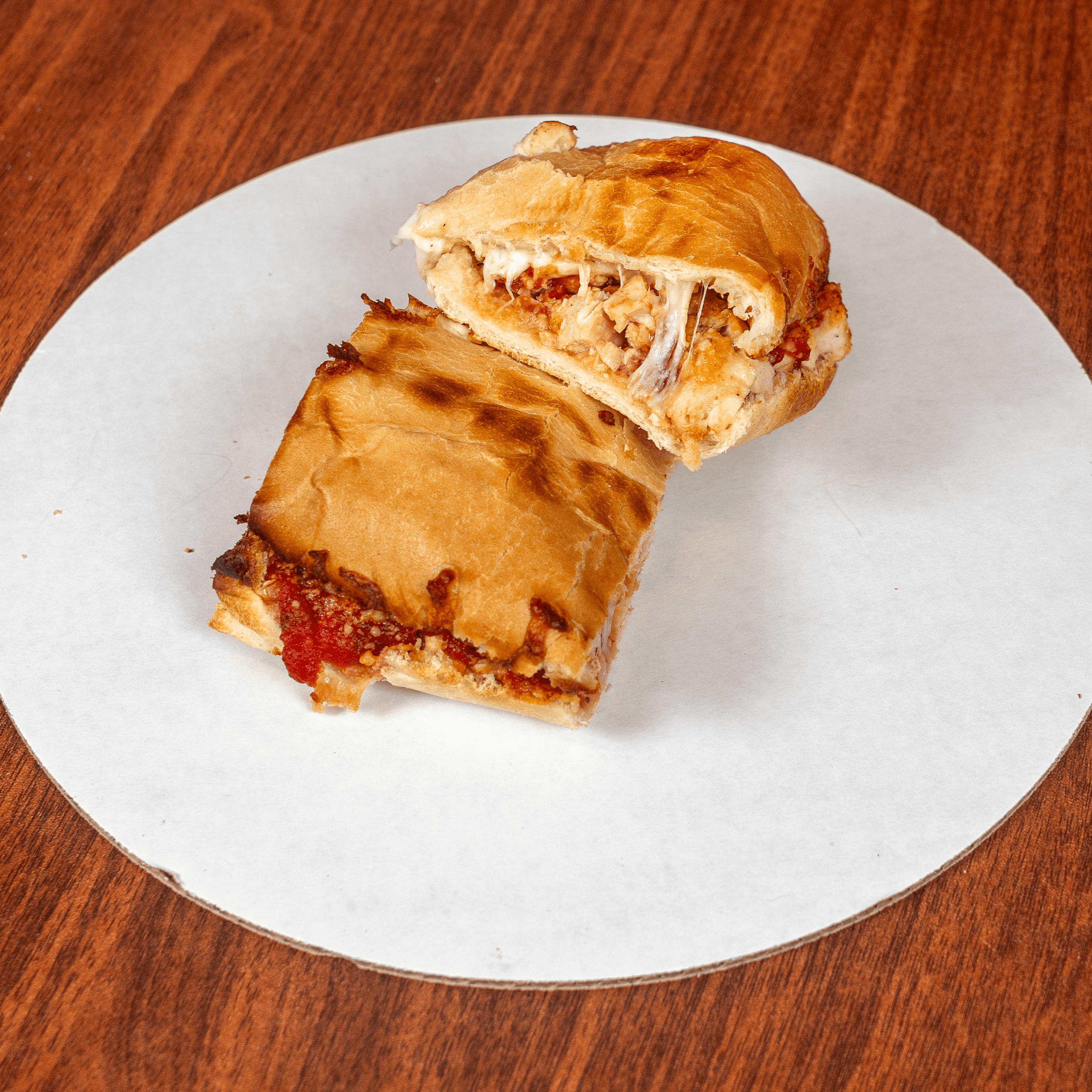 Chicken Parm Hoagie.