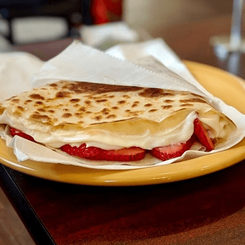 Strawberry Cheesecake Crepe