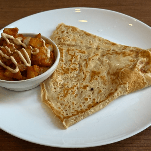 American Breakfast Crêpe.