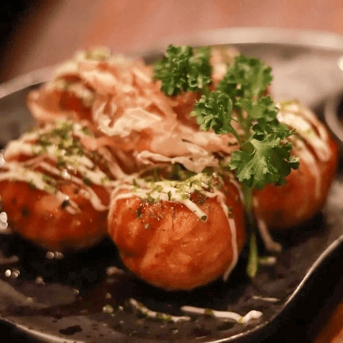 Takoyaki　たこ焼き.