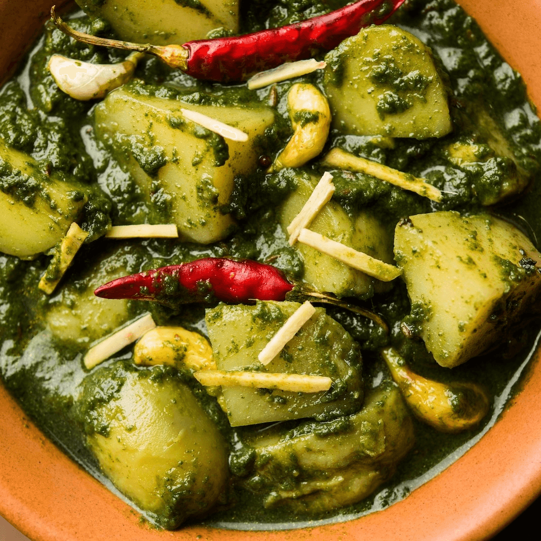 Aloo Palak.