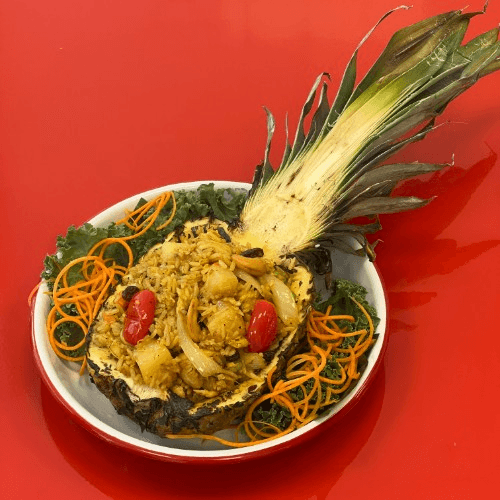 PINEAPPLE FRIED RICE.