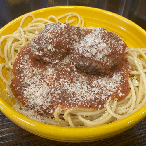 Kids Spaghetti and Meatball