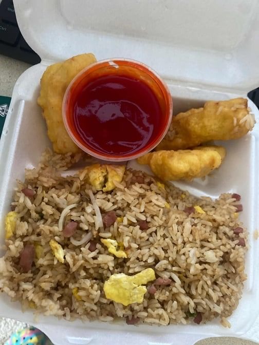 Sweet & Sour Chicken.