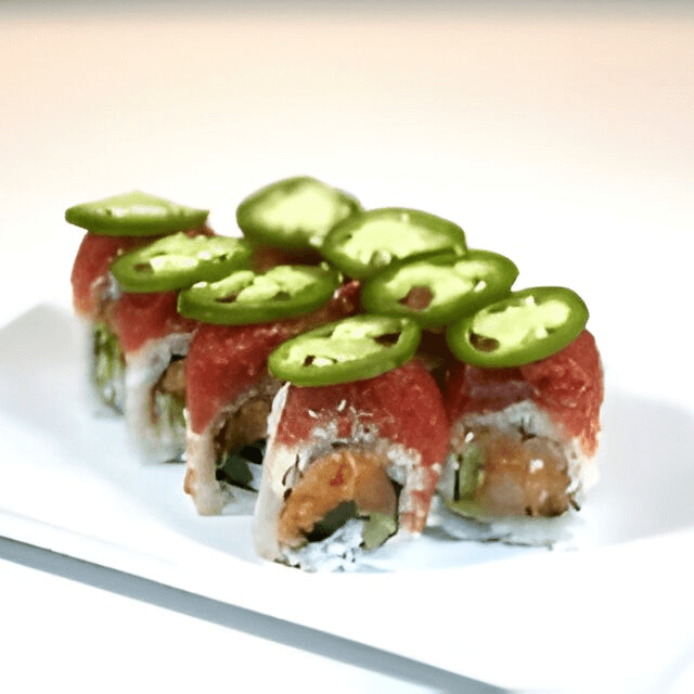 Hot Albacore Roll.