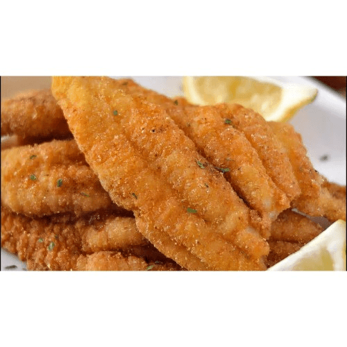 3 Pieces Fish & 5 Shrimp.