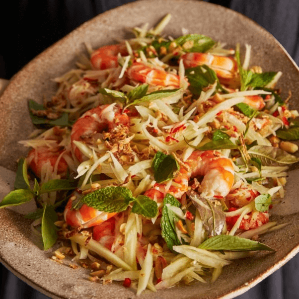 Vietnamese Papaya Salad.