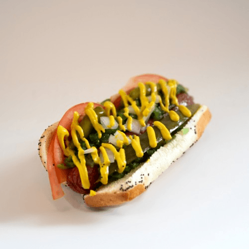 Chicago Style Hot Dog.