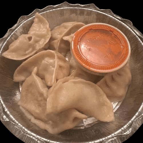 Chicken Momo Steamed.