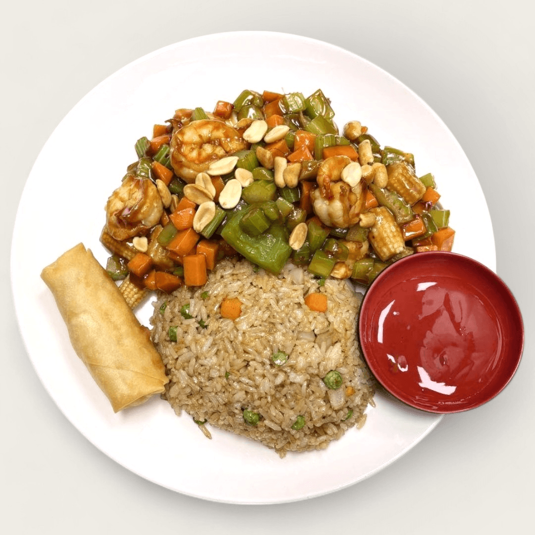 C10. Kung Pao Shrimp.