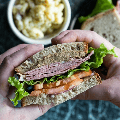 Chopped Liver Sandwich.