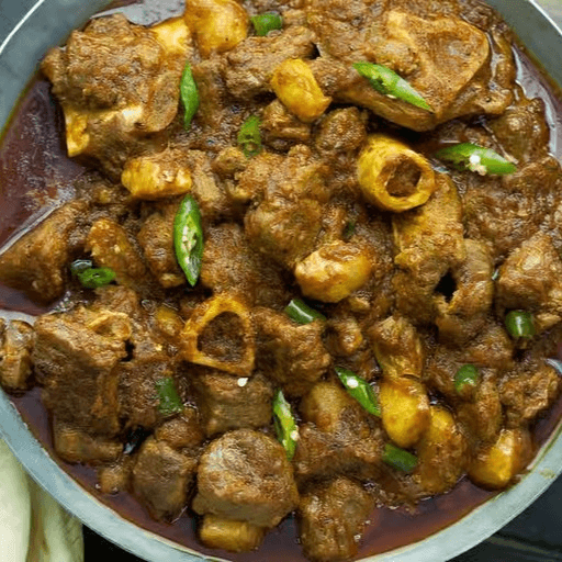 Kebab Chutney Grill Special Family Size Mutton Karahi Gosht.