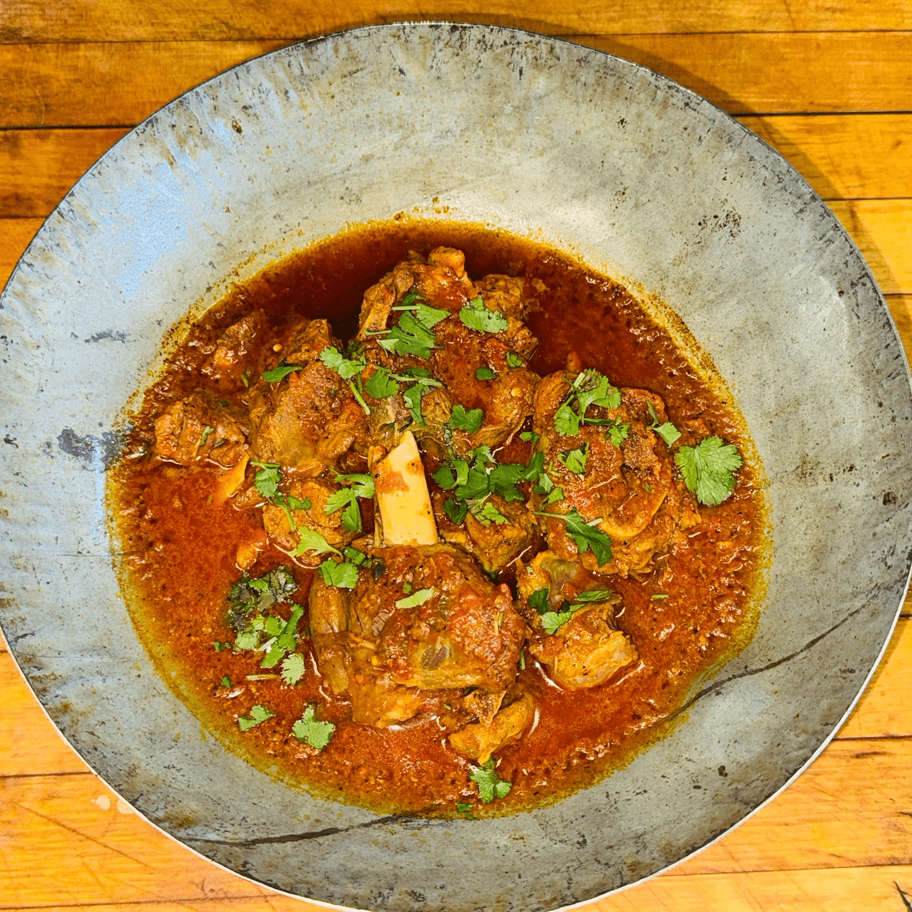 Lamb Karahi.