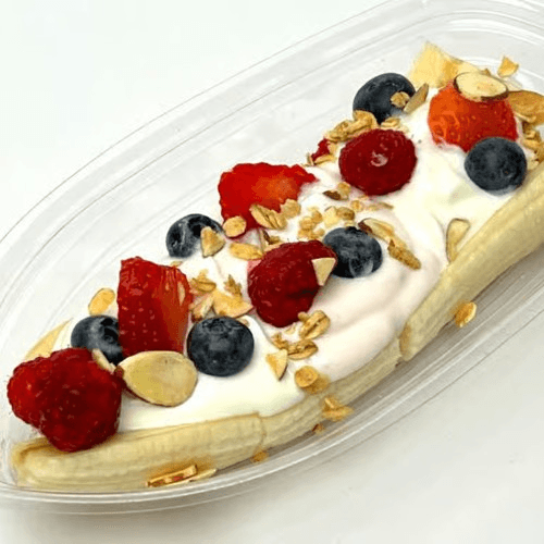 Breakfast Banana Split.