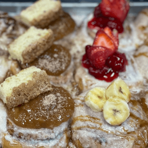 Loaded Cinnamon Bun.