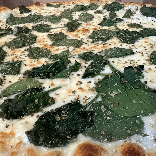 Spinach White Pizza (Medium 12")