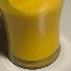 Mango lassi.