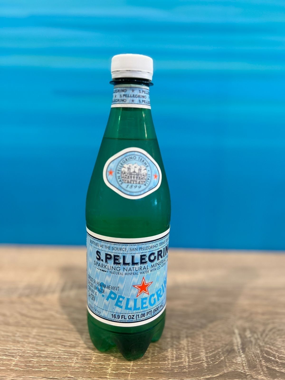 San Pellegrino Water.
