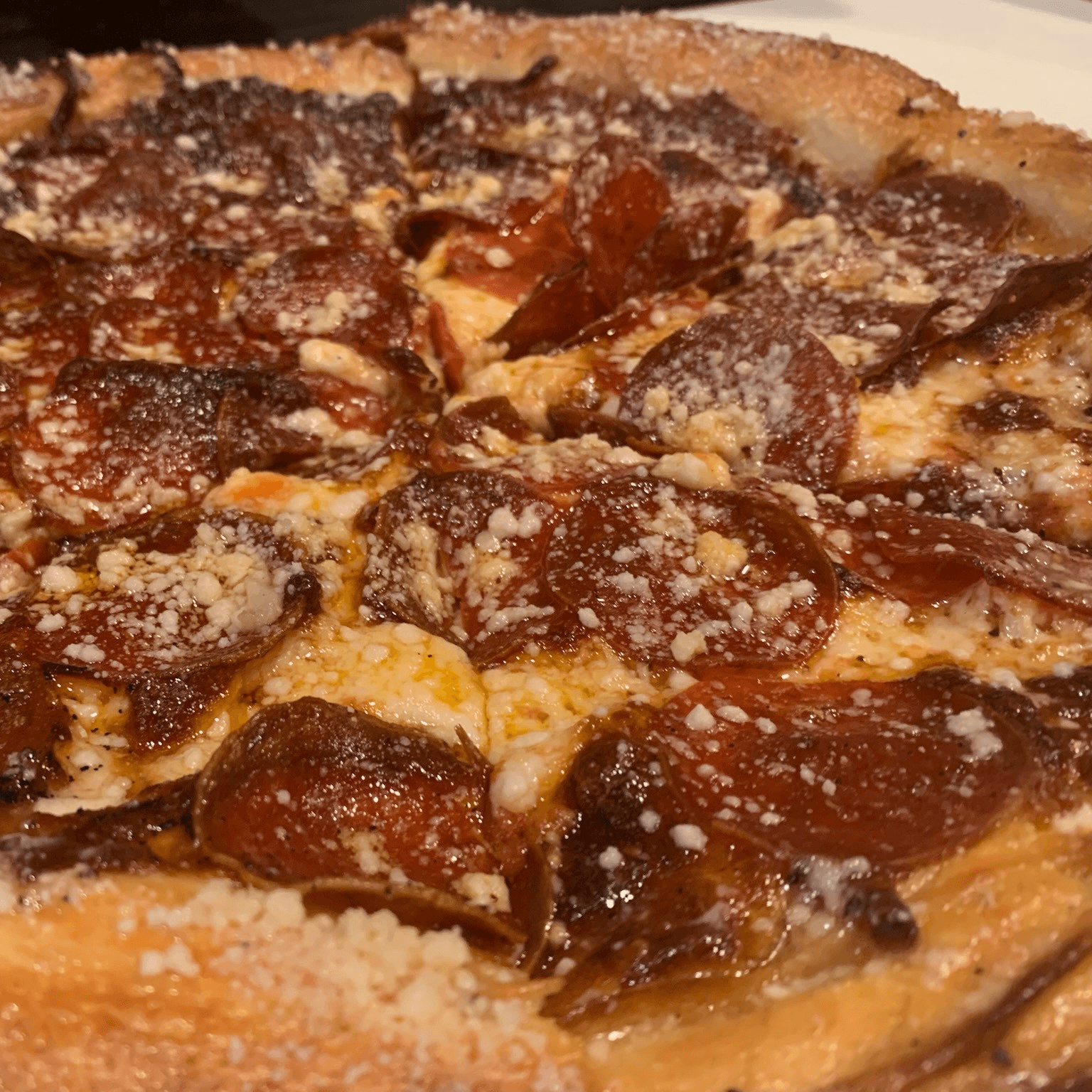 Pauly's Perfect Pepperoni Pizza.