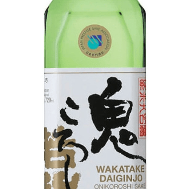 Wakatake “Onikoroshi” Junmai Daiginjo full bottle　若竹　鬼殺し　純米大吟醸.