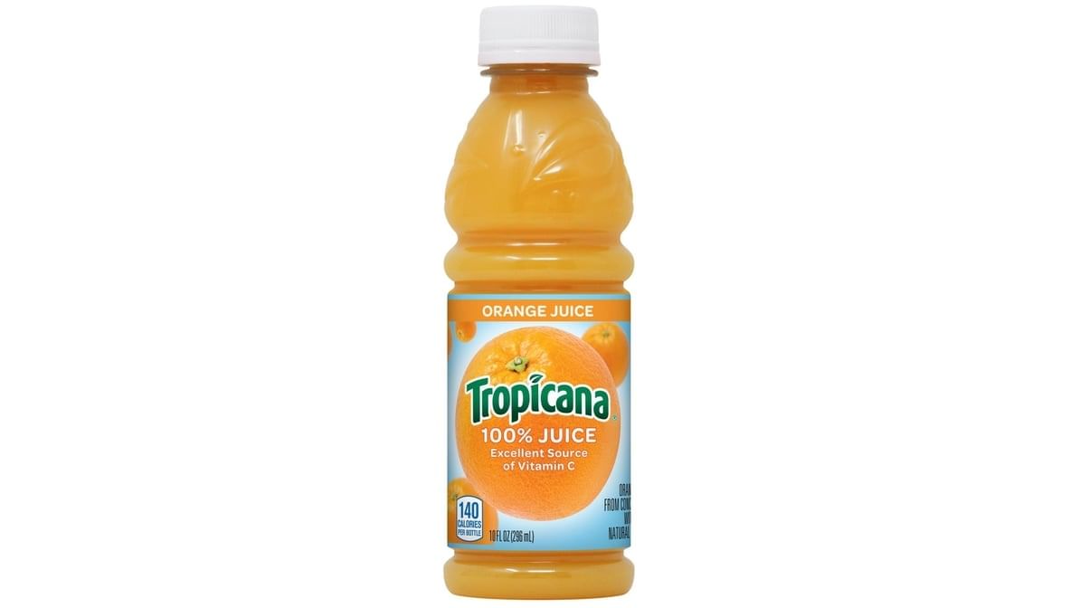 Tropicana 100% Orange Juice (10 Oz).