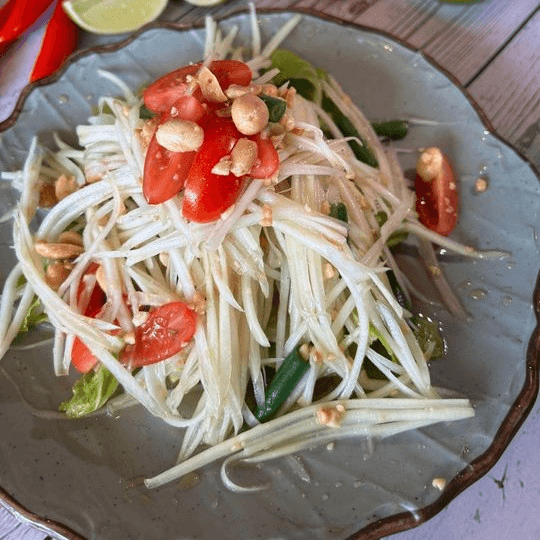 Thai Papaya Salad.