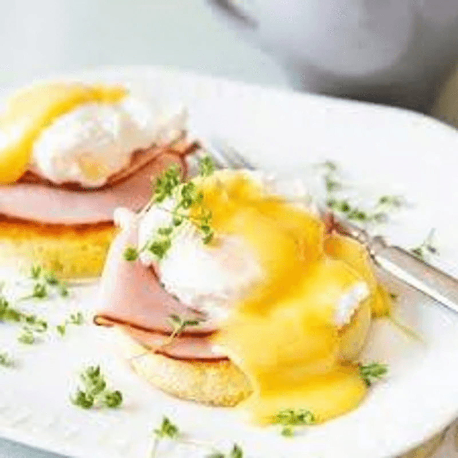 Eggs Benedict, Canadian Bacon.