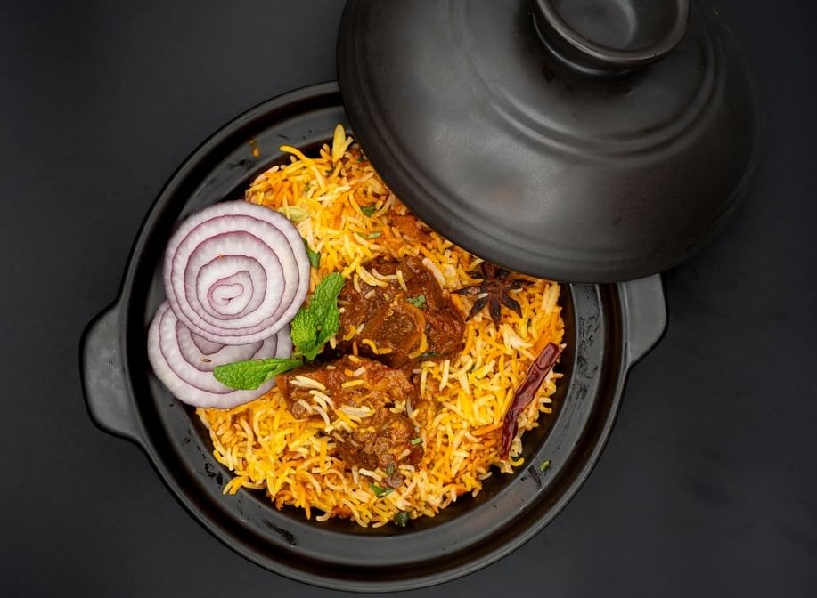Lamb Biryani.