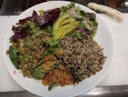 Super foods protein salad.