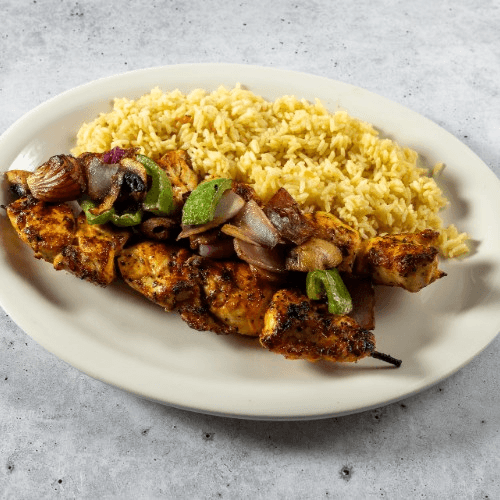 Chicken Souvlaki.