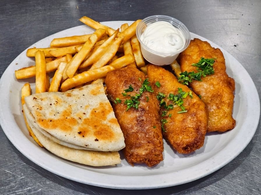Fish & Chips Plate.