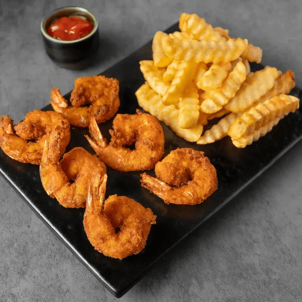 Fried Shrimp w/ Fries.